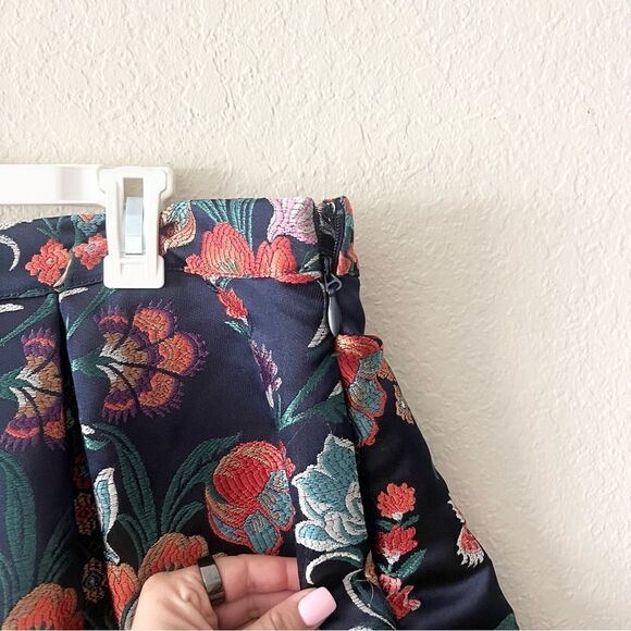 NWT ModCloth Winsome Encounter A Line Floral Skirt Women’s Size 16W Pockets - Picture 4 of 9